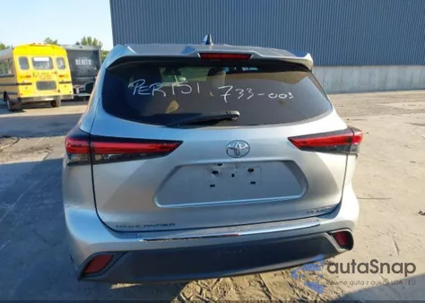 2022 Toyota Highlander L/Le from USA, damaged, VIN 5TDBZRBH3NS589507